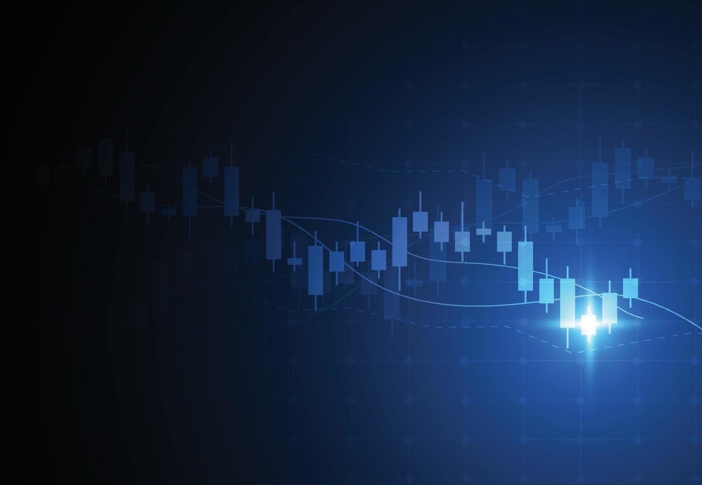 Business Candle Stick Graph Chart Of Stock Market Investment Trading On Business Candle Stick Graph Chart Of Stock Market Investment Trading On