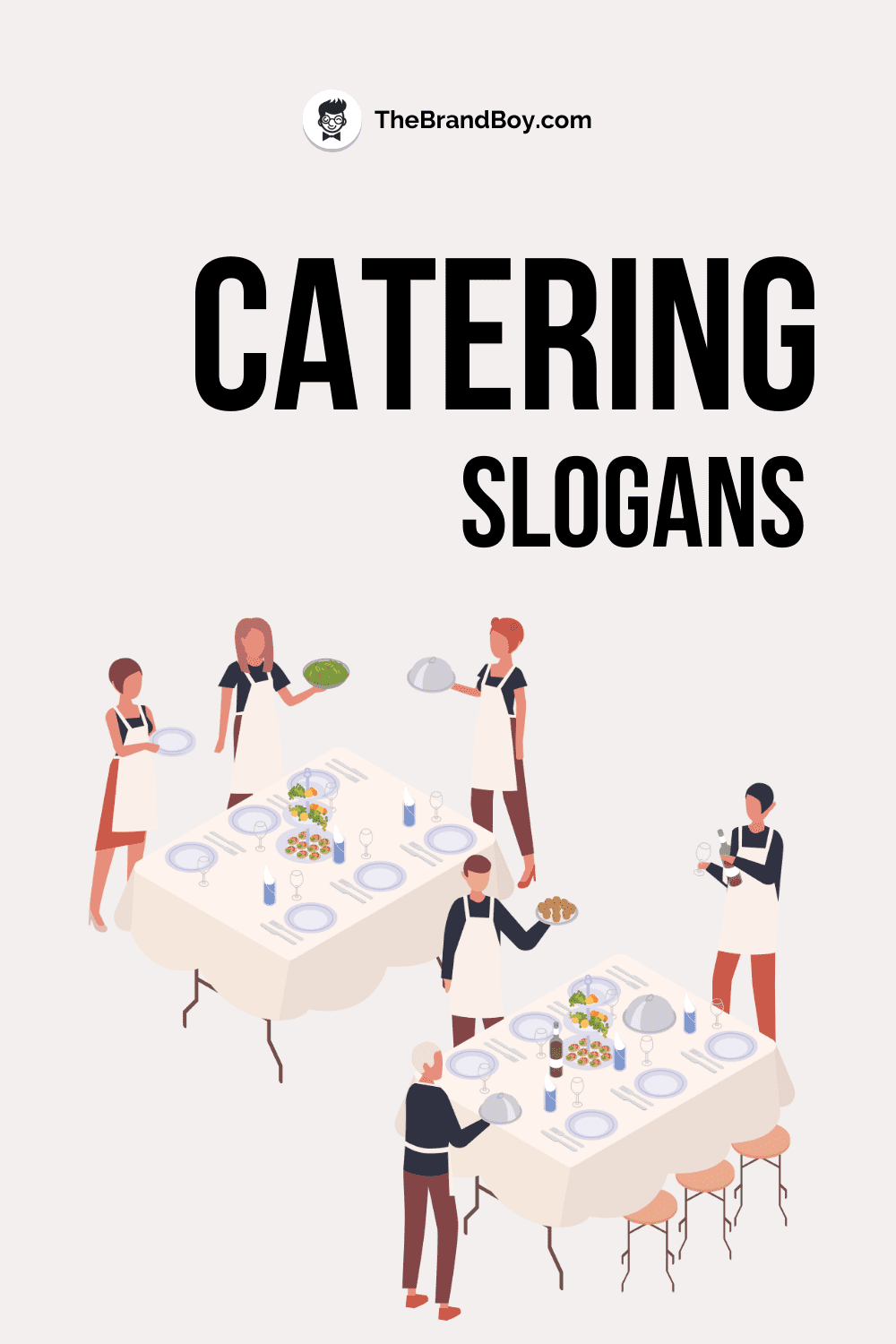 402+ Catering Slogans and Taglines (generator + guide)