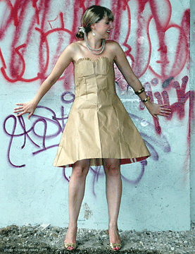 Brown Paper Bag Dresses