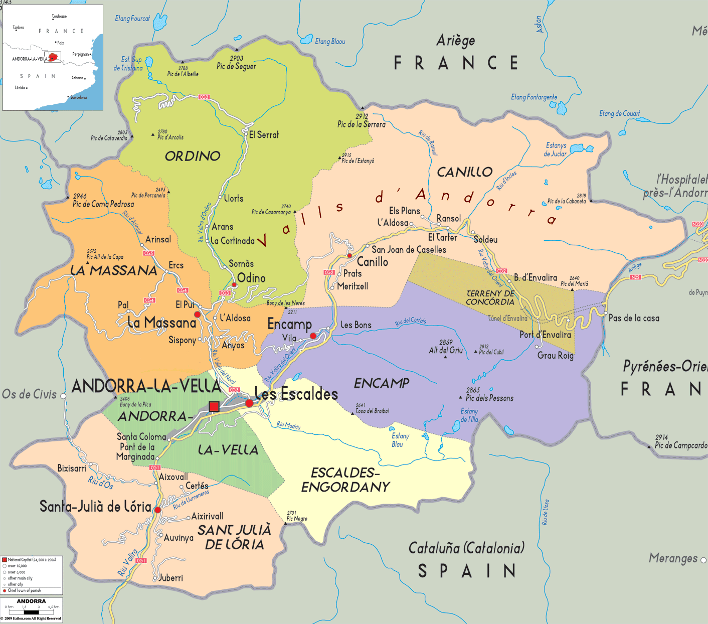 Geography of Europe. State of Andorra 94 Geography of Europe. State of Andorra 64
