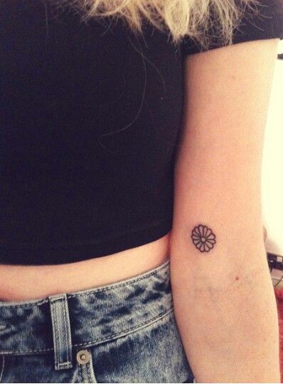 flirting with the idea of a daisy tattoo to represent my flirting with the idea of a daisy tattoo to represent my