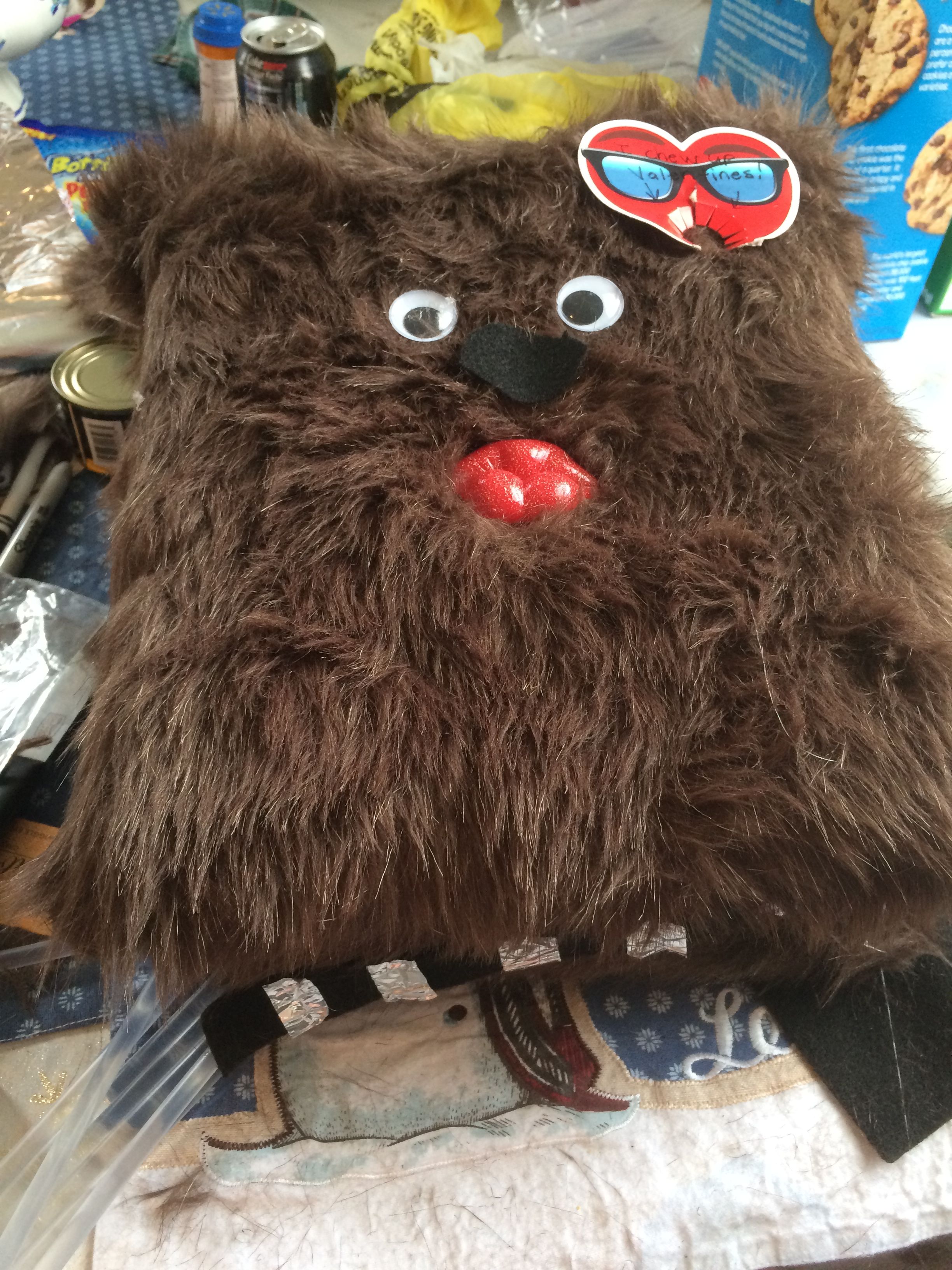 Chewbacca Valentines Day box! | Valentine day boxes, Valentines