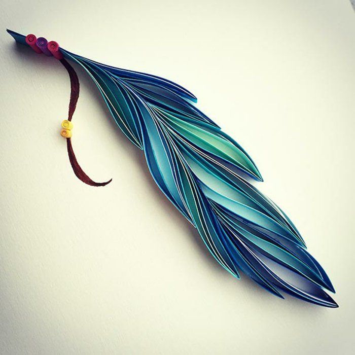 Lernen Sie die Quilling Basteltechnik kennen