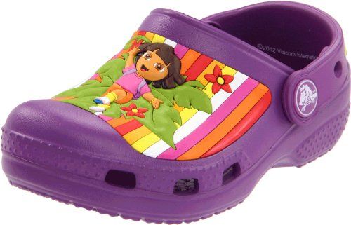 Robot Check Crocs Girls Clogs Kids Shoes