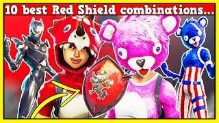 red shield on 102 skins 10 best combos w red shield fortnite battle royale - best drift combo fortnite