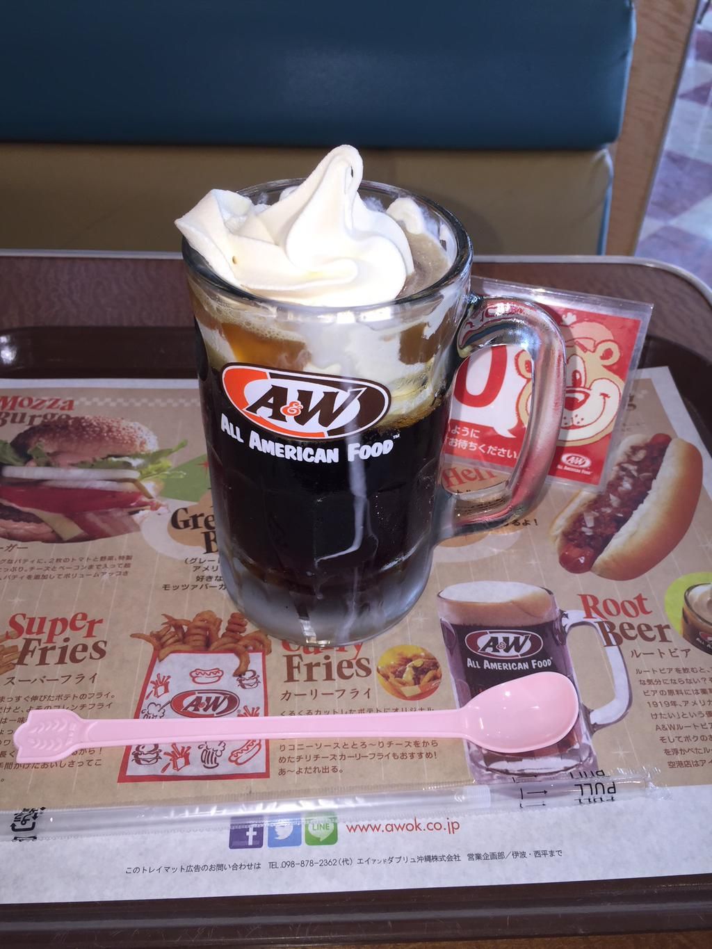 なかけんさん All American Food A W Root Beer American Food なかけんさん All American Food A W Root Beer American Food