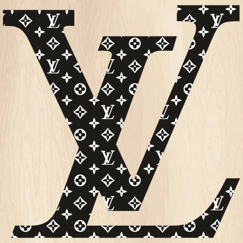 LOUIS VUITTON Pattern SVG Cricut Cut File Sticker Decal Clipart Png Eps Dxf  Vector