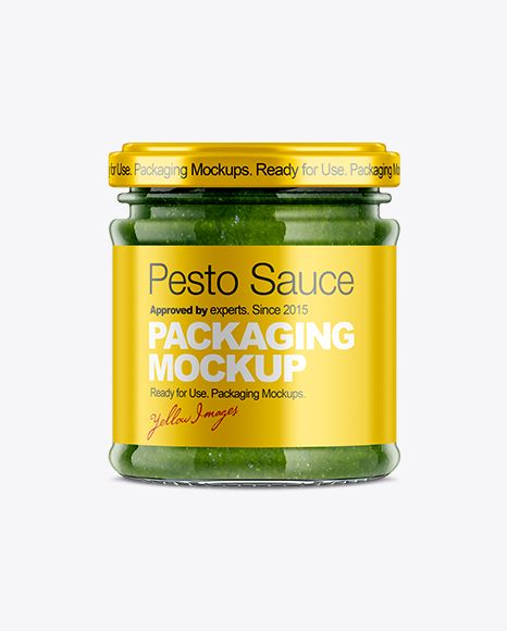 Download Glass Pesto Jar Mockup In Jar Mockups On Yellow Images Object Mockups Mockup Free Psd Free Psd Mockups Templates Mockup Psd