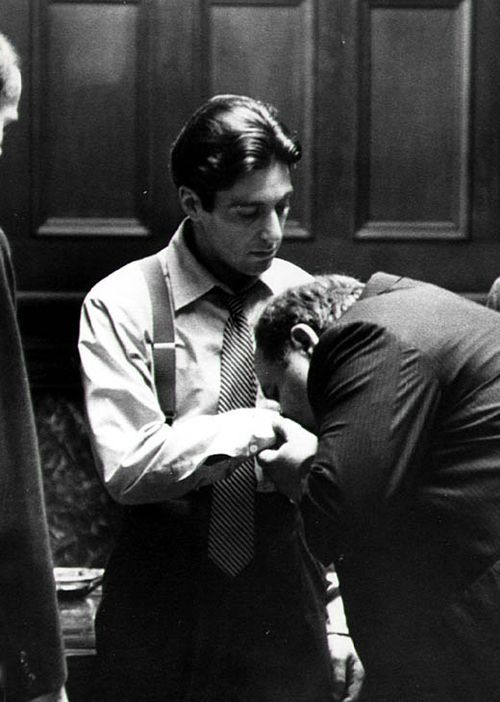30 amazing photos from behind the scenes of the godfather one of the