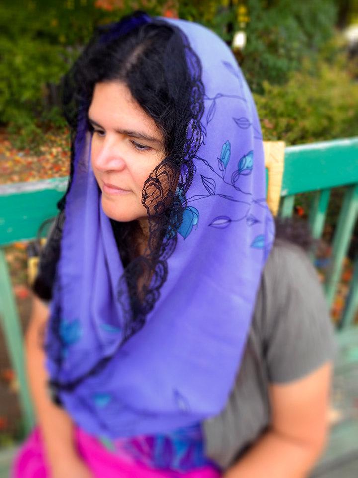 violet infinity veil