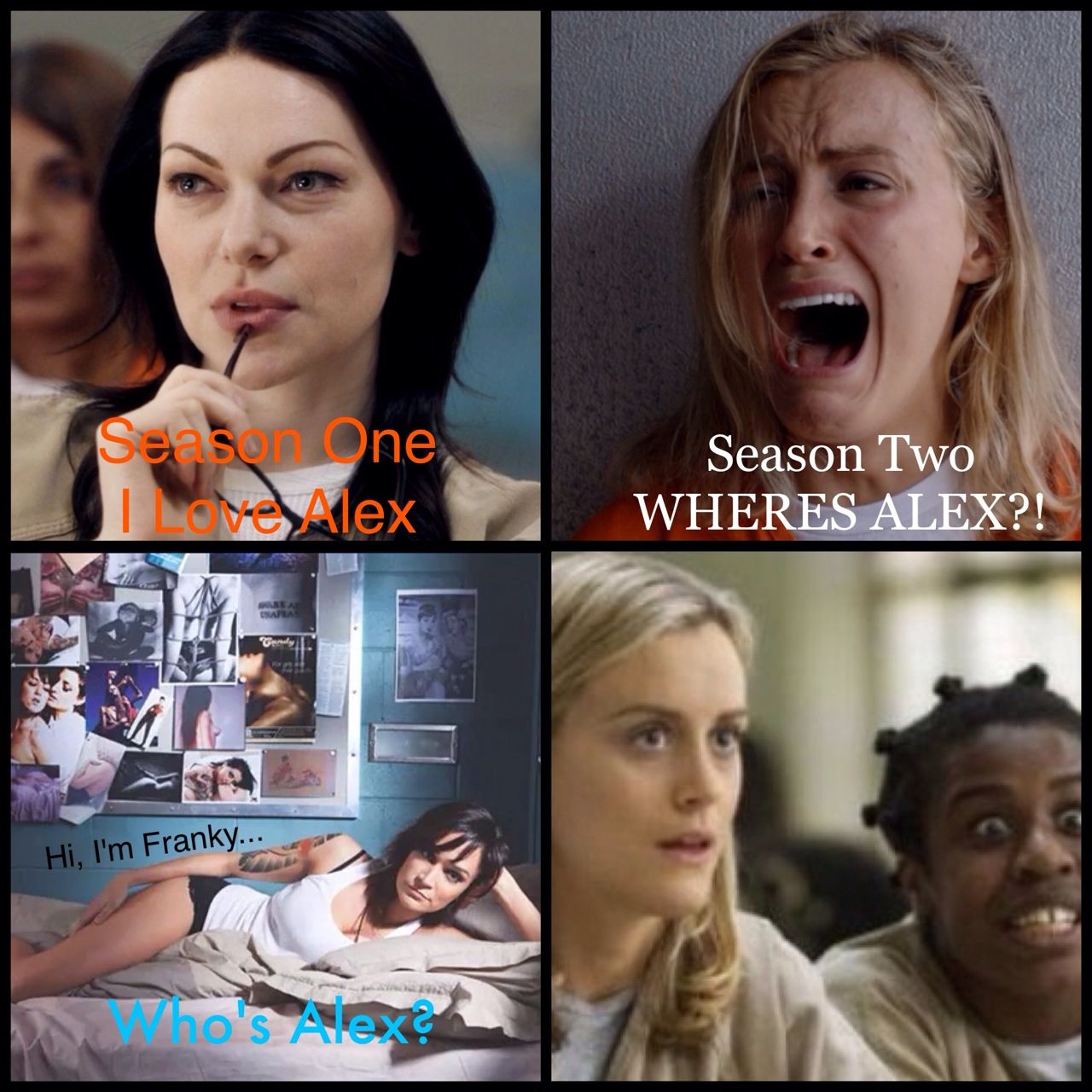 Wentworth Franky Doyle Orange Is The New Black Alex Vause