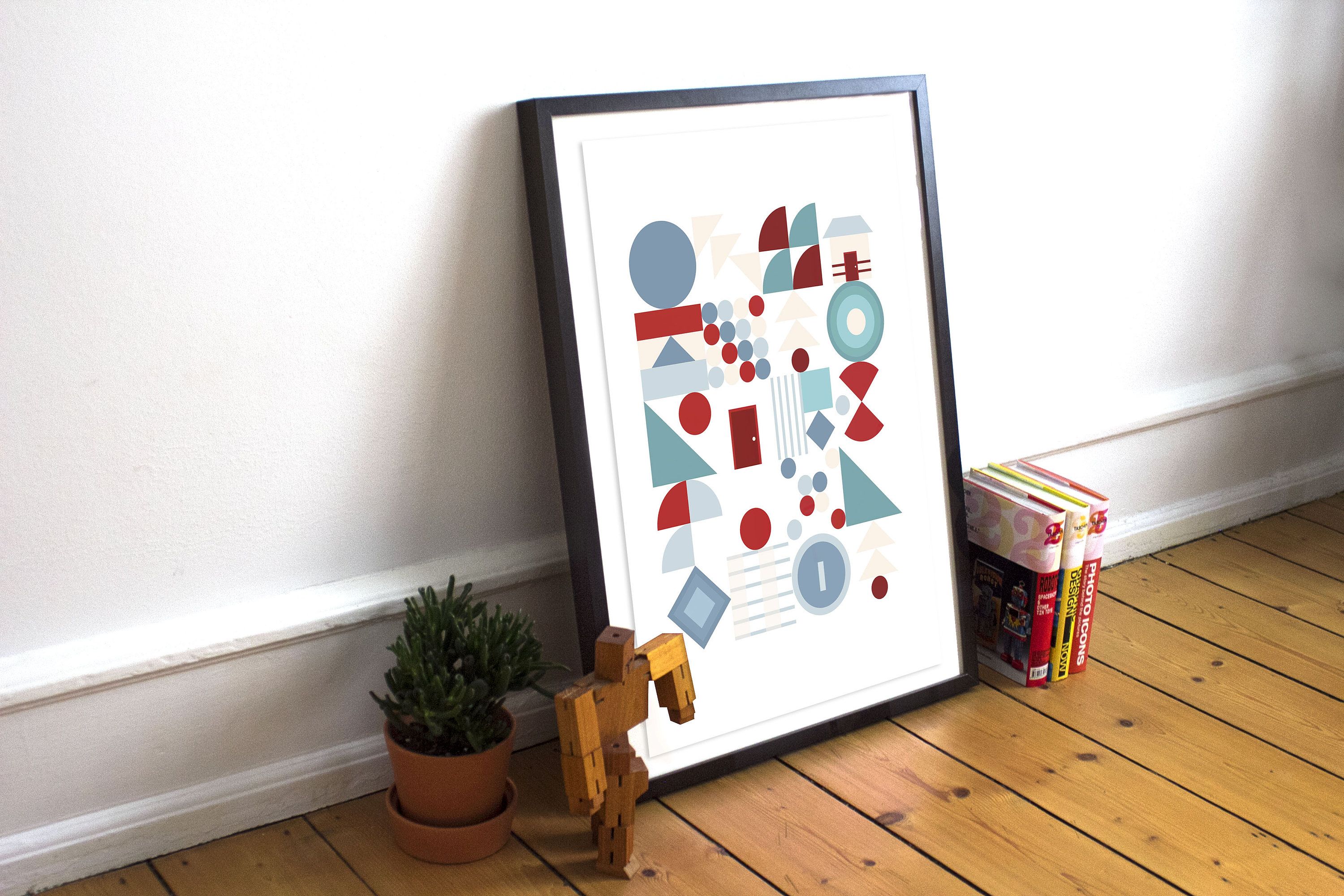 Shape, Printable Poster, Wall Decor, Room Decor, Poster, Digital Art Shape, Printable Poster, Wall Decor, Room Decor, Poster, Digital Art