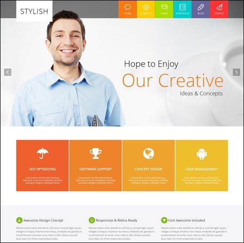 70 Best Business HTML Website Templates Website template, Web design company, Html website