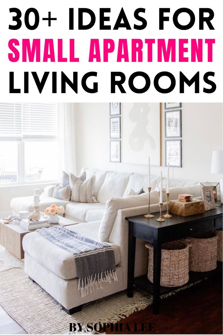 31 Awe-Inspiring Small Apartment Living Room Ideas For Even The Tiniest Spaces