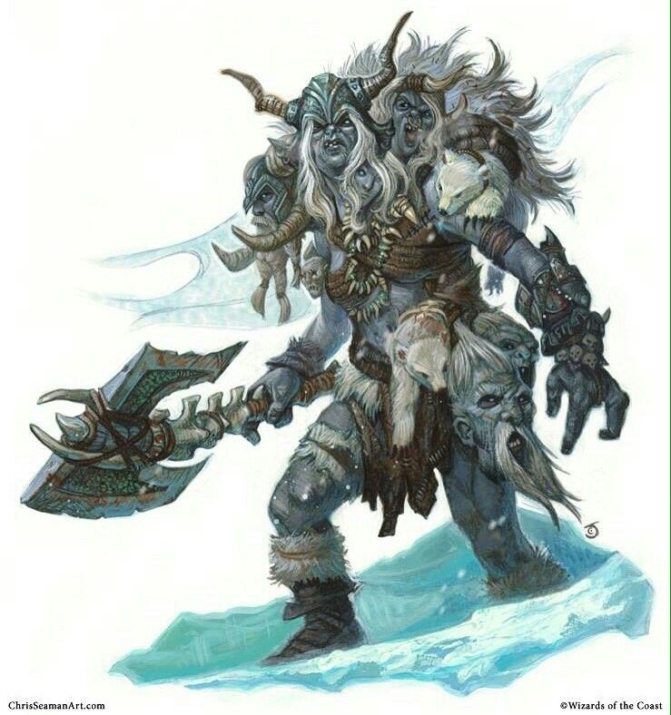 Frost giant everlasting one Ice Monster, Monster Art, Dnd Characters