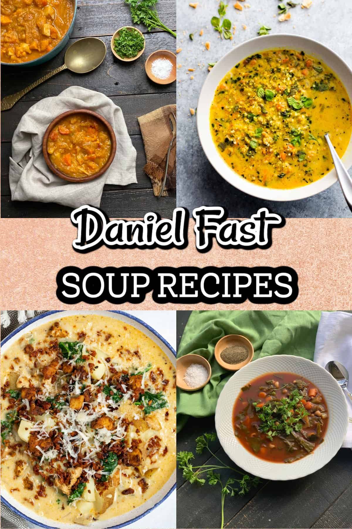 Daniel Fast Soup Recipes