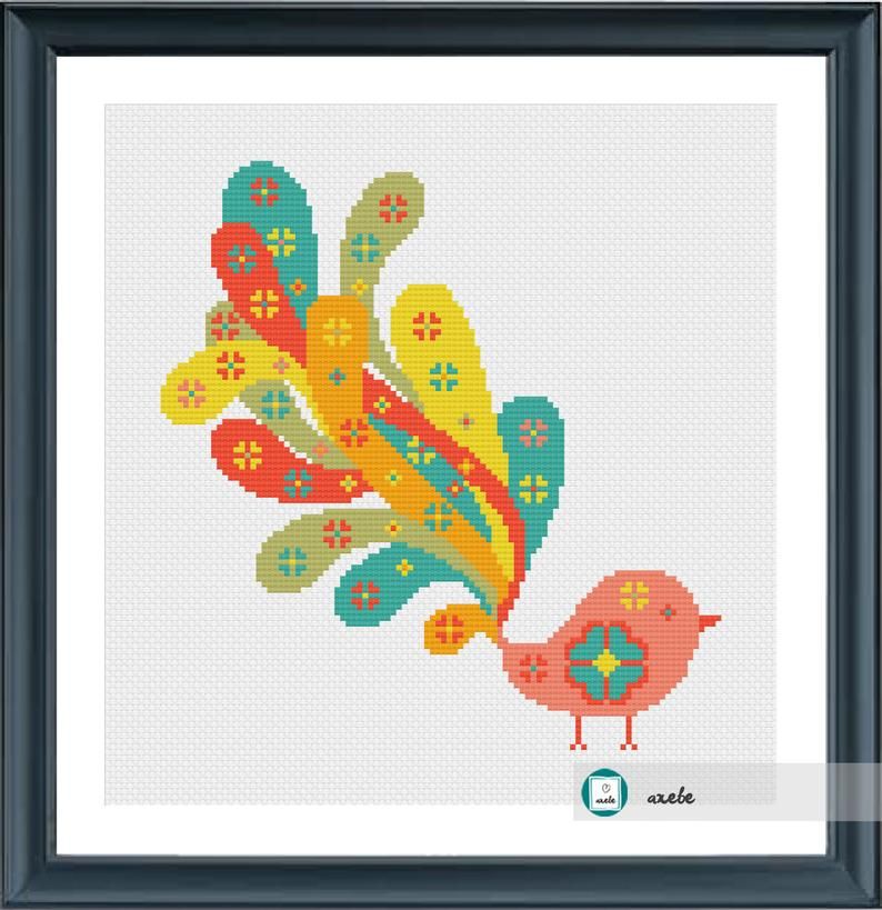 Bird Cross Stitch Pattern Modern Cross Stitch Pattern Pdf Instant Download Kanavice Oya Nakis Bird Cross Stitch Pattern Modern Cross Stitch Pattern Pdf Instant Download Kanavice Oya Nakis