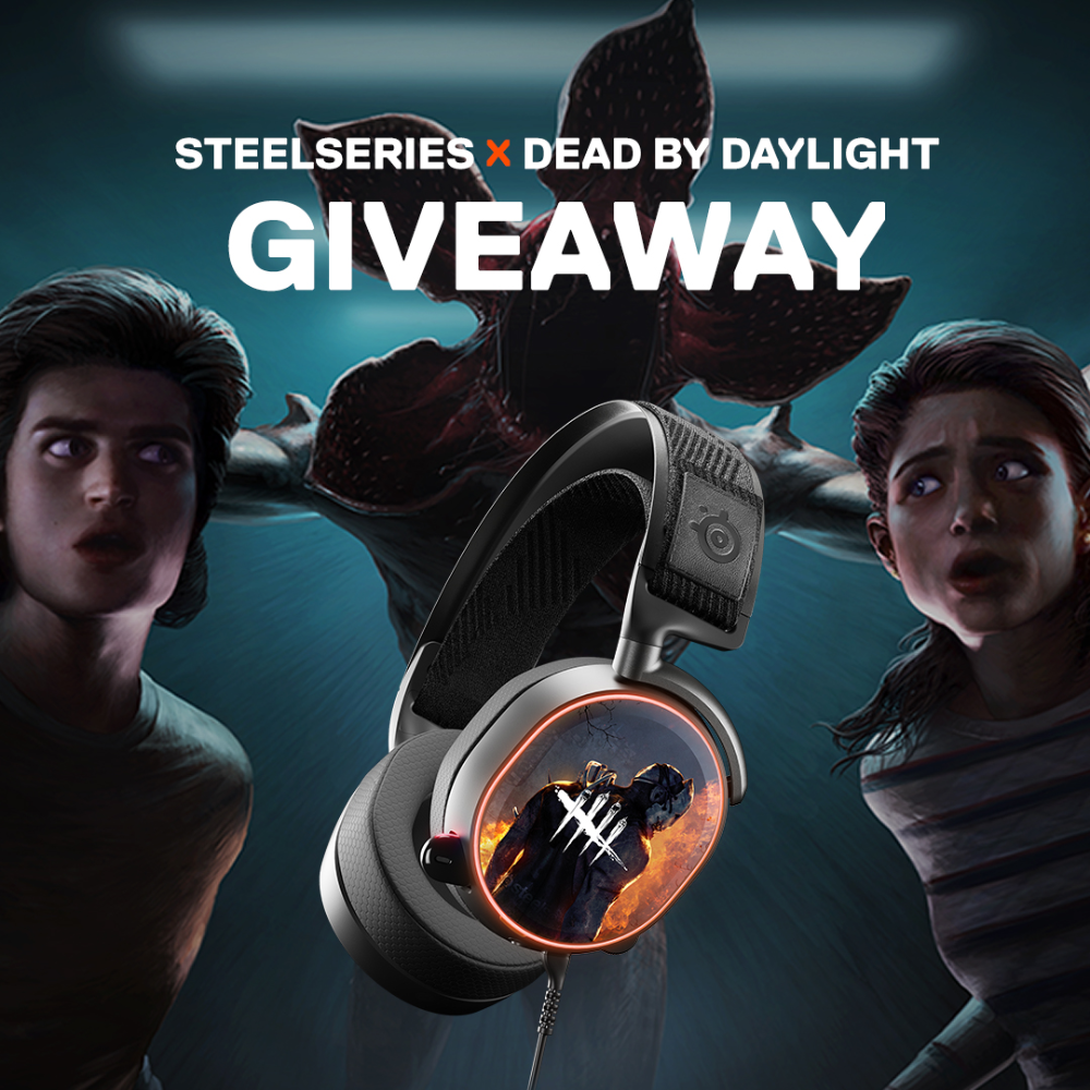 1 Grand Prize Winners Will Each Receive Full Dead By Daylight Game Key 1x Stranger Things Dlc Key 1x Arctis Pro Headset Incl Custom Dead By Daylight Speake 1 Grand Prize Winners Will Each Receive Full Dead By Daylight Game Key 1x Stranger Things Dlc Key 1x Arctis Pro Headset Incl Custom Dead By Daylight Speake