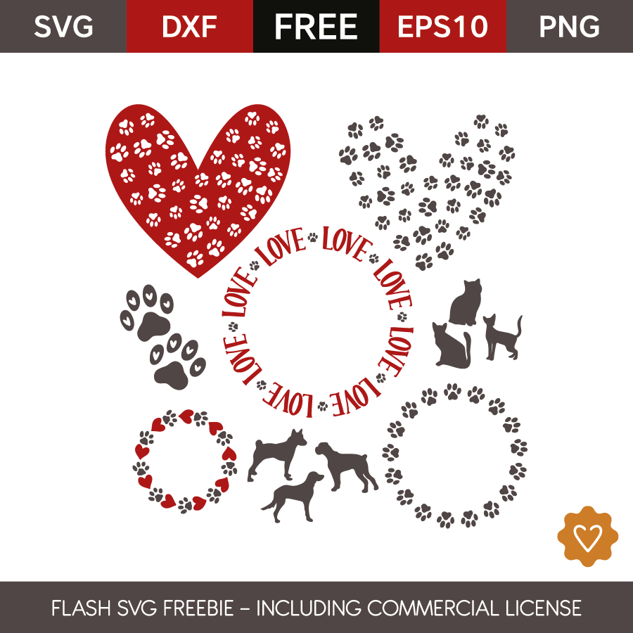 Download Animal Love | Love Svg | Freebie svg, Cricut crafts, Flash freebie
