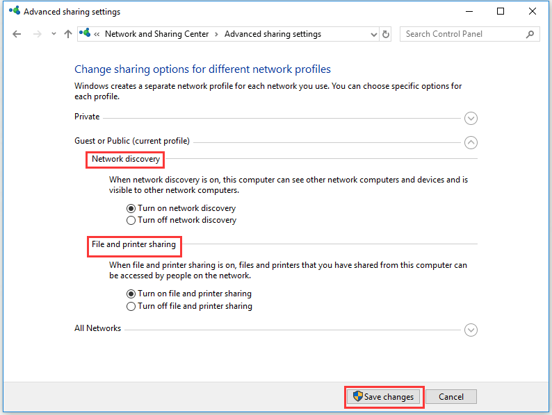 Windows 10 File Sharing Not Working? Try These 9 Ways Now!