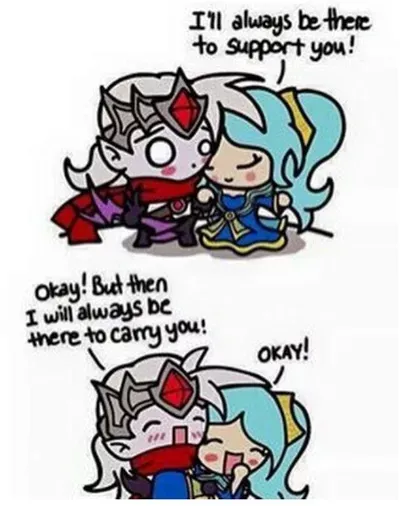 Pictures of hilarious love stuff that make you wonder what's wrong with the world (or what's right with it) have been cobbled together for your viewing pleasure below. So, enjoy the show! Liga Legend, League Champs, League Of Legends Comic, League Memes, Xayah And Rakan, Funny Memes, Hilarious, League Gaming, Funny Love