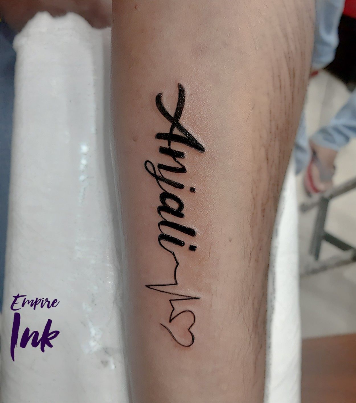 Script Tattoo done by Omkar Nikarge at Circle Tattoo Delhi   ucircletattooindia