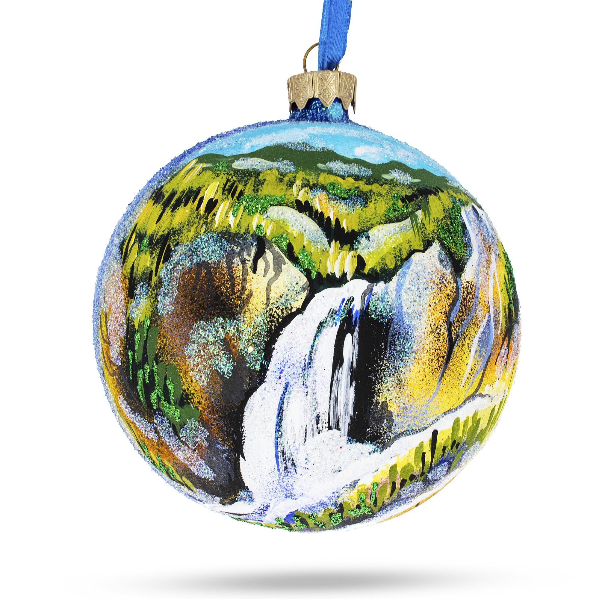 BestPysanky I Love Houston Glass Ball Christmas Ornament 4 Inches BestPysanky I Love Houston Glass Ball Christmas Ornament 4 Inches