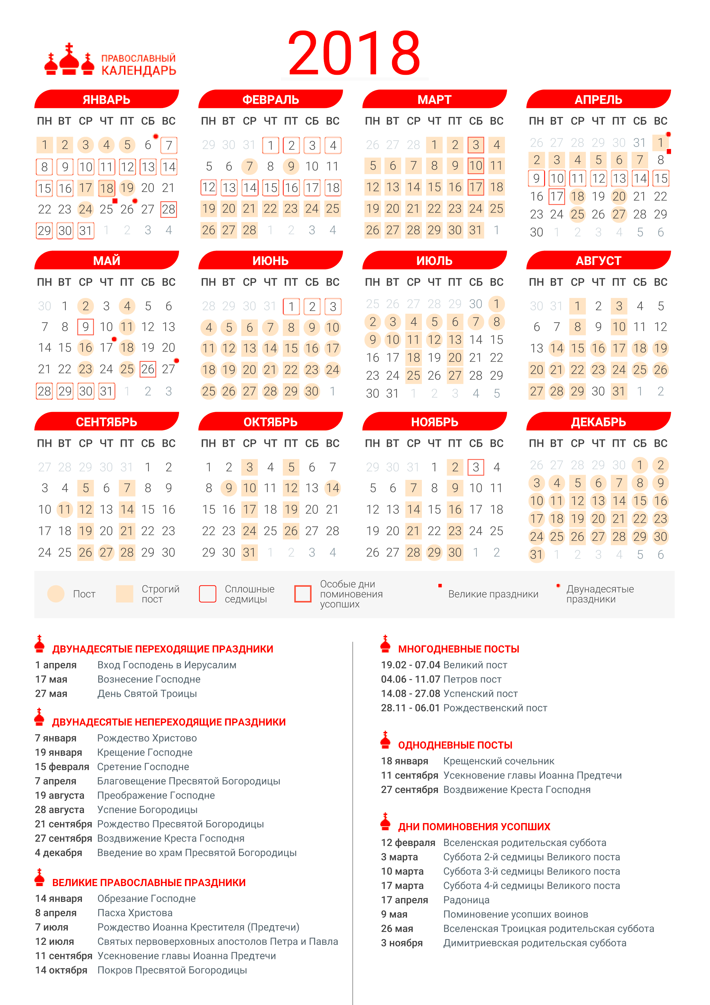 Смотреть Православный церковный календарь на апрель 2019 года видео Смотреть Православный церковный календарь на апрель 2019 года видео