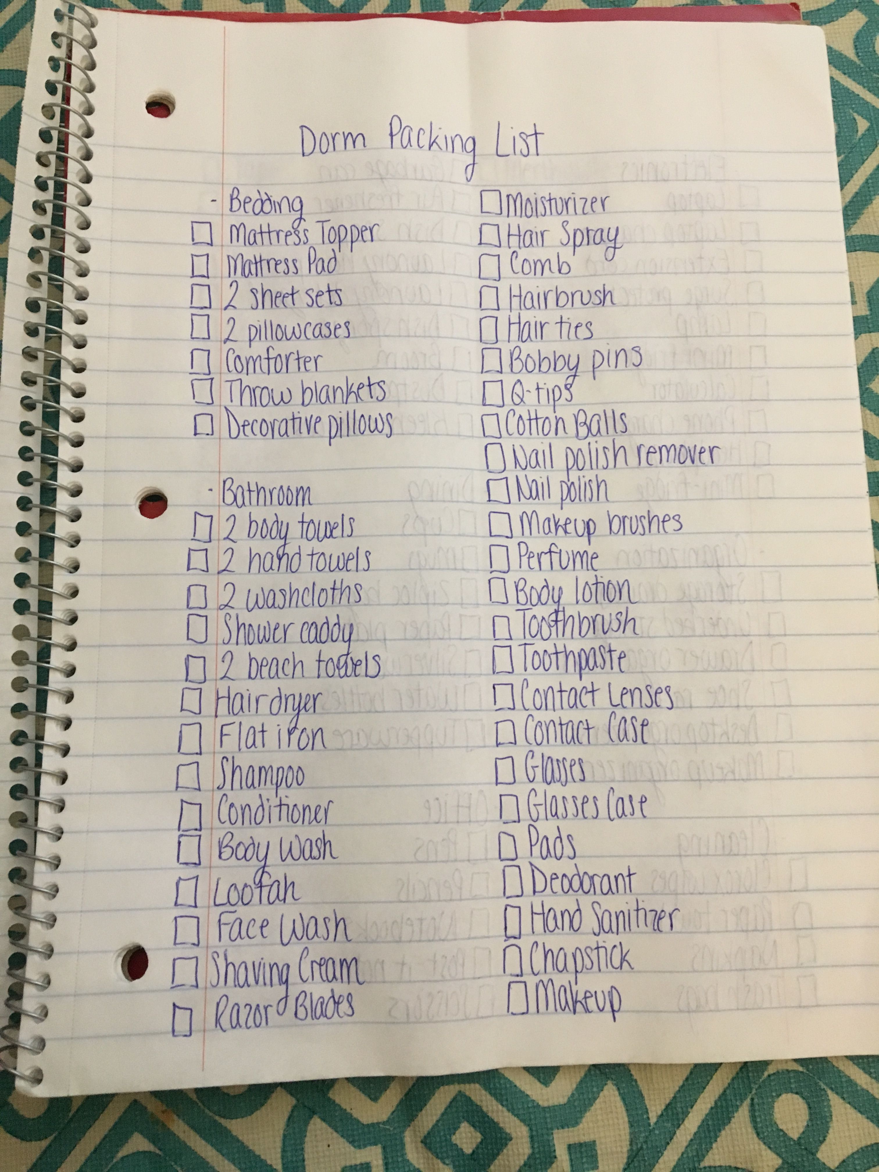 freshman year college packing list page 1 3 college dorm checklist freshman year college college dorm room organization university dorm essentials on freshman year college packing list page 1 3 college dorm checklist freshman year college college dorm room organization pinterest