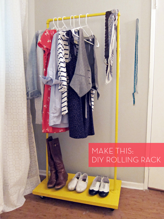 38 Creative Clothes Storage Solutions For Small Spaces - DigsDigs