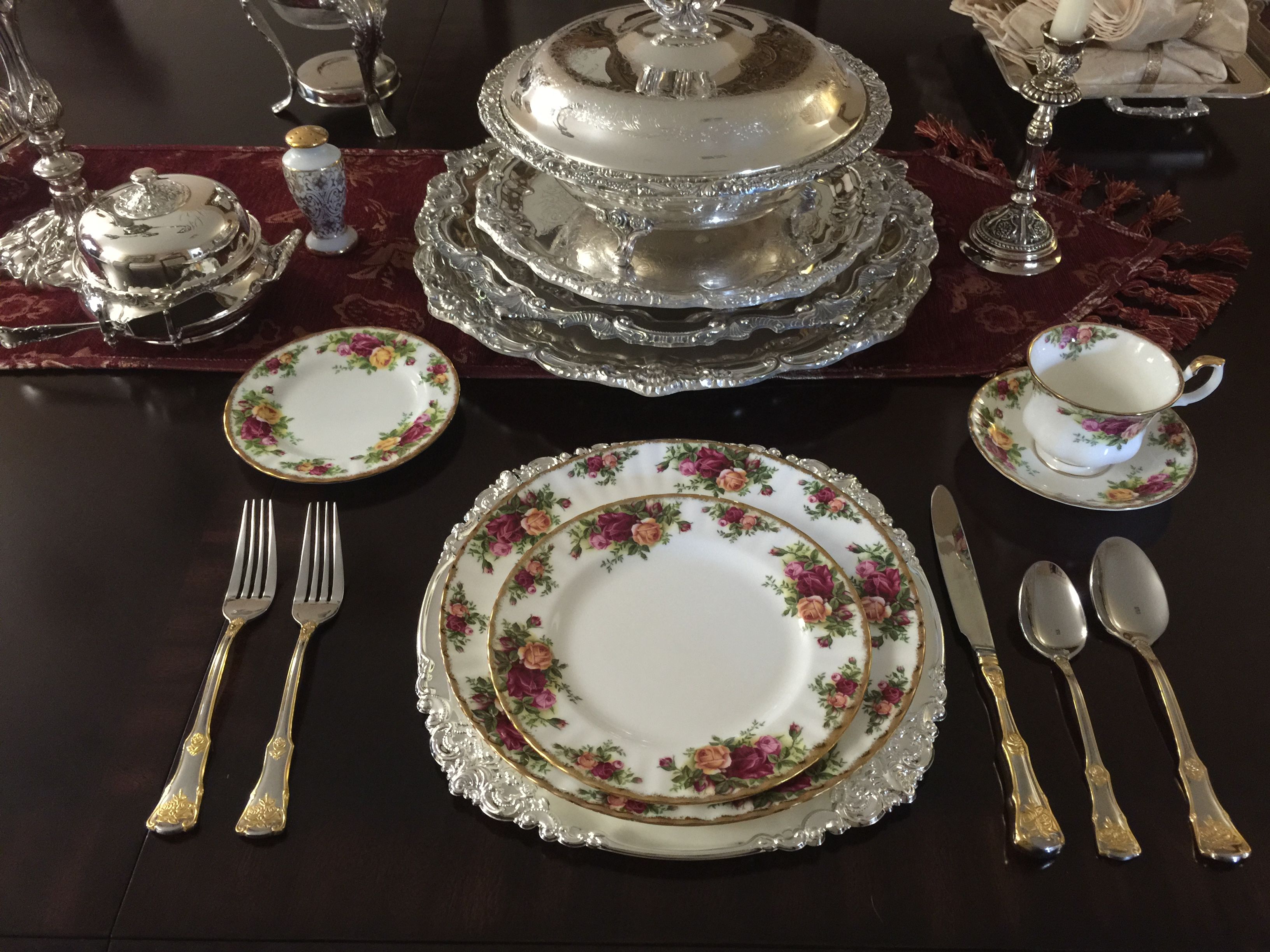 Pin By Serafina Cervati On Silver Service Table Settings Silver Table Pin By Serafina Cervati On Silver Service Table Settings Silver Table
