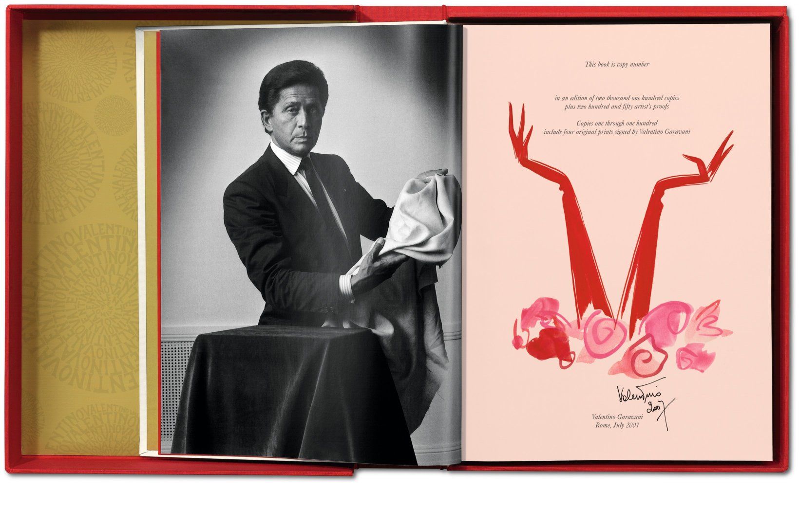 Valentino Garavani Una Grande Storia Italiana Limited Edition Editions Taschen Valentino Garavani Best Design Books Valentino