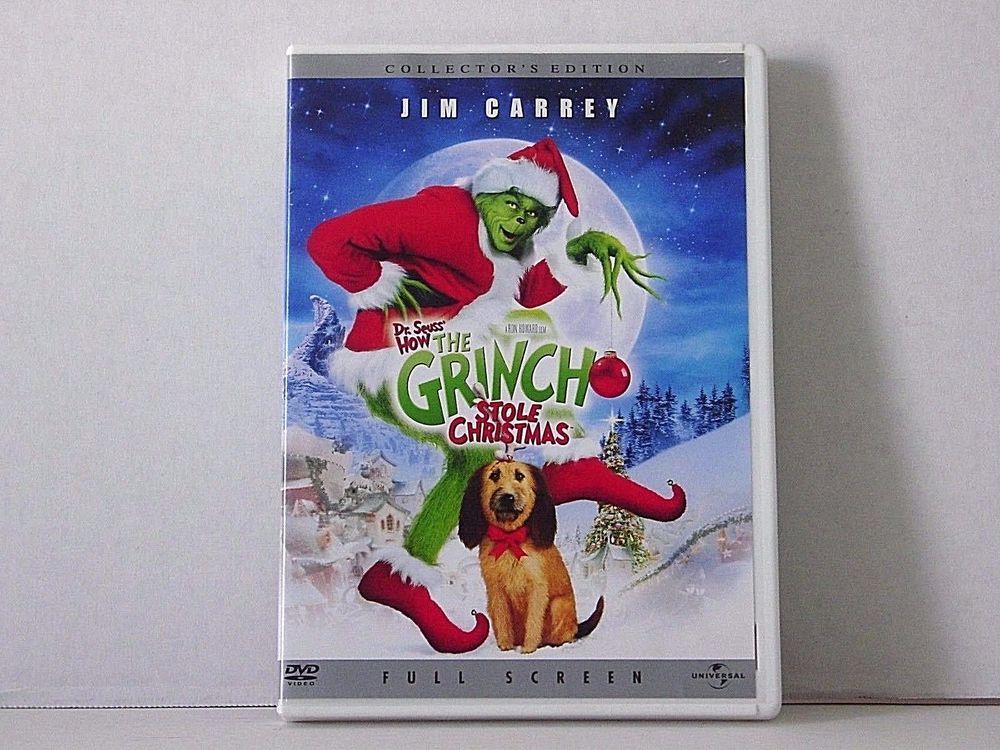 How The Grinch Stole Christmas Dvd 2001 Full Screen Best Offers