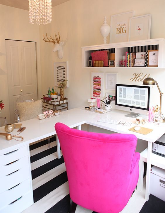 Inspiring Feminine Home Office Decor Ideas For Your Dream Job Inspiring Feminine Home Office Decor Ideas For Your Dream Job