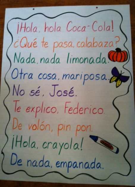 Cute Preschool Spanish, Spanish Lessons For Kids, Spanish Lesson Plans, Elementary Spanish, Spanish Activities, French Lessons, Listening Activities, Spelling Activities, English Lessons