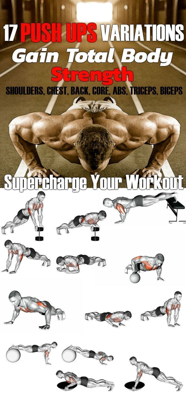 Erhöhen Sie mit diesen 17 Push-Up-Variationen die Gesamtkörperstärke #diesen #erhohen #gesamtkorperstarke #variationen, #strengtheningexercises