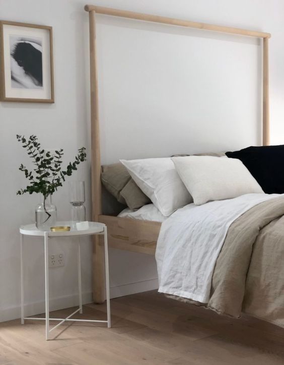 Japandi, descubre este estilo decorativo y como aplicarlo en casa Clean Bedroom, Stylish Bedroom, Chic Bedroom, Bedroom Inspo, Home Bedroom, Modern Bedroom, Bedroom Decor, Bedroom Cleaning, Japandi Bedroom Ideas