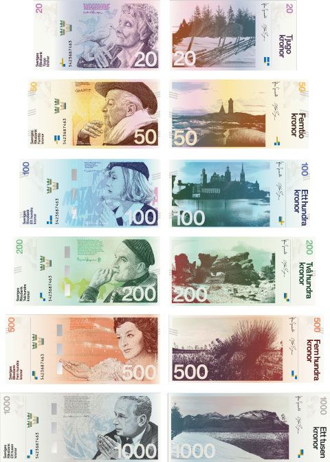The Swedish National Bank Held A Contest To Redesign Its Money And