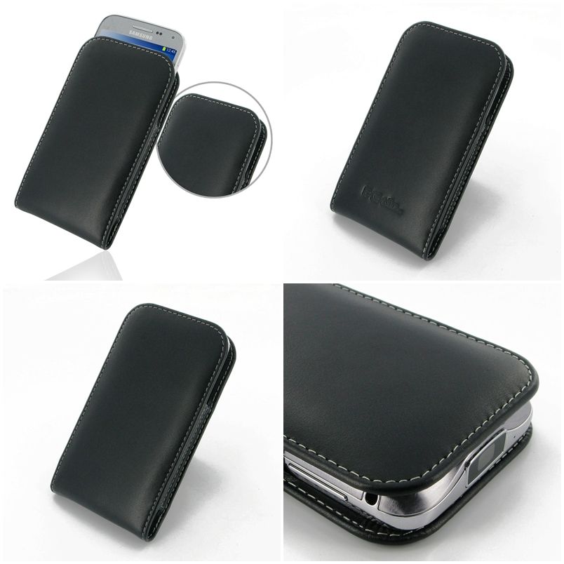 PDair Leather Case for Samsung GALAXY BEAM2 G3858 - Vertical Pouch Type ...