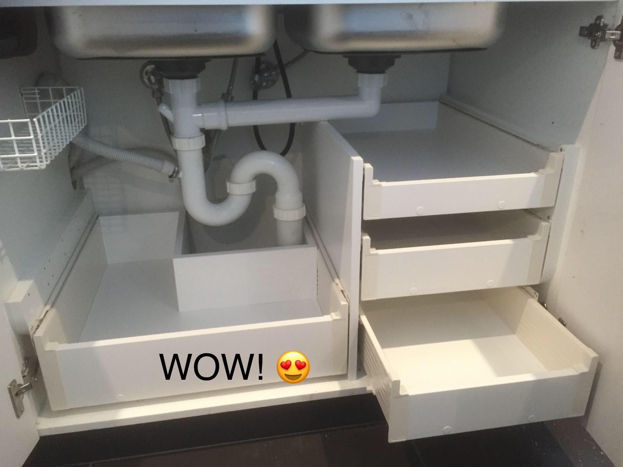Custom made Undersink Drawer, Cupboard, Cabinet, Under Sink, Bunk Beds