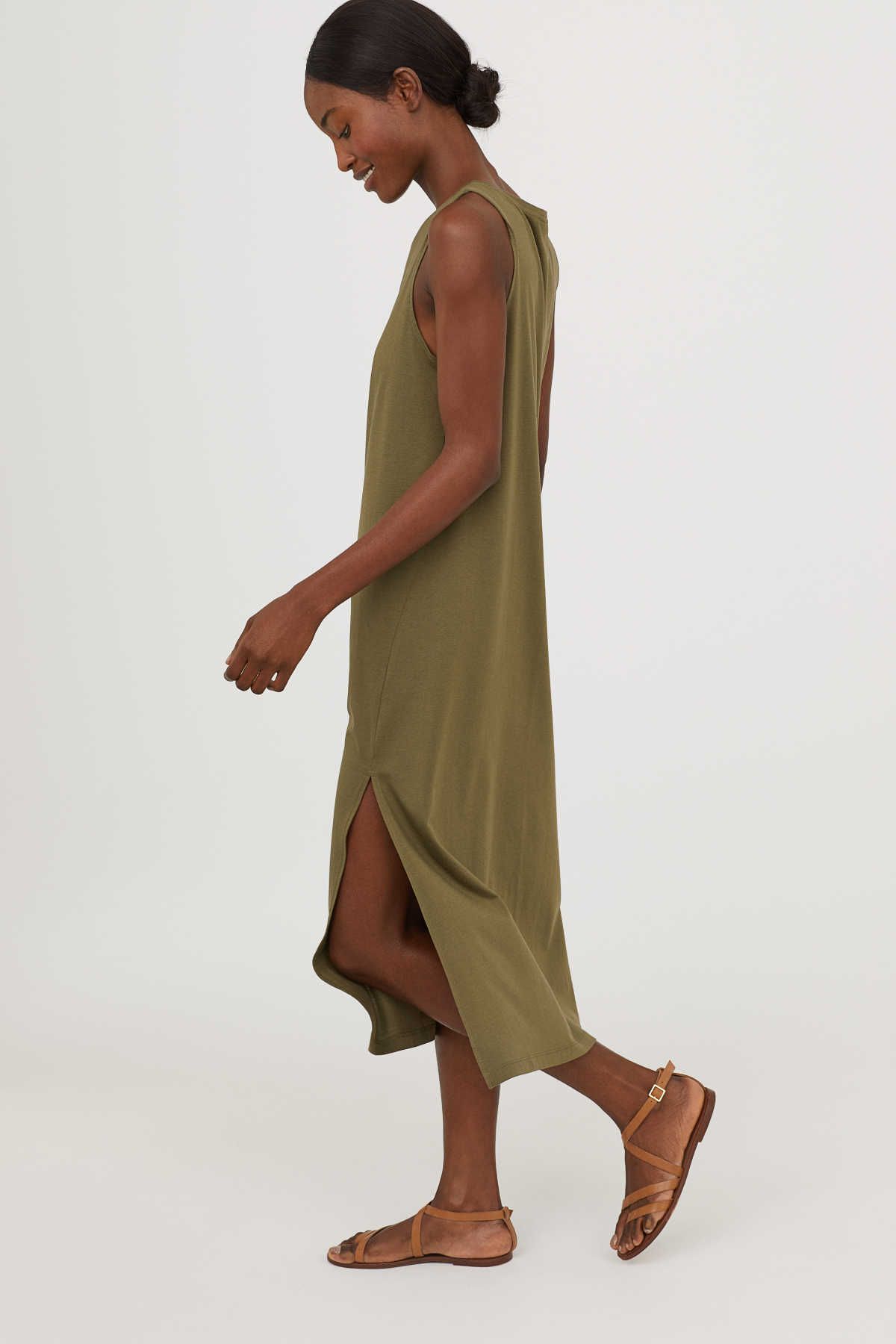 h&m tank top dress