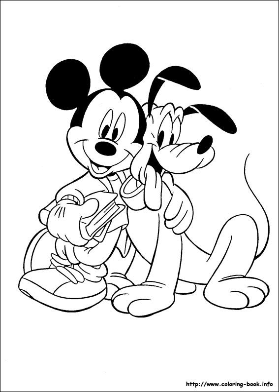 Mickey Coloring Picture Mickey Mouse Coloring Pages Cartoon Coloring Pages Disney Coloring Pages