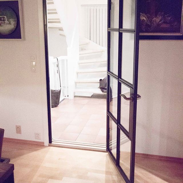 See clearly! Order it now. #Dominiusas # glass door # steel …