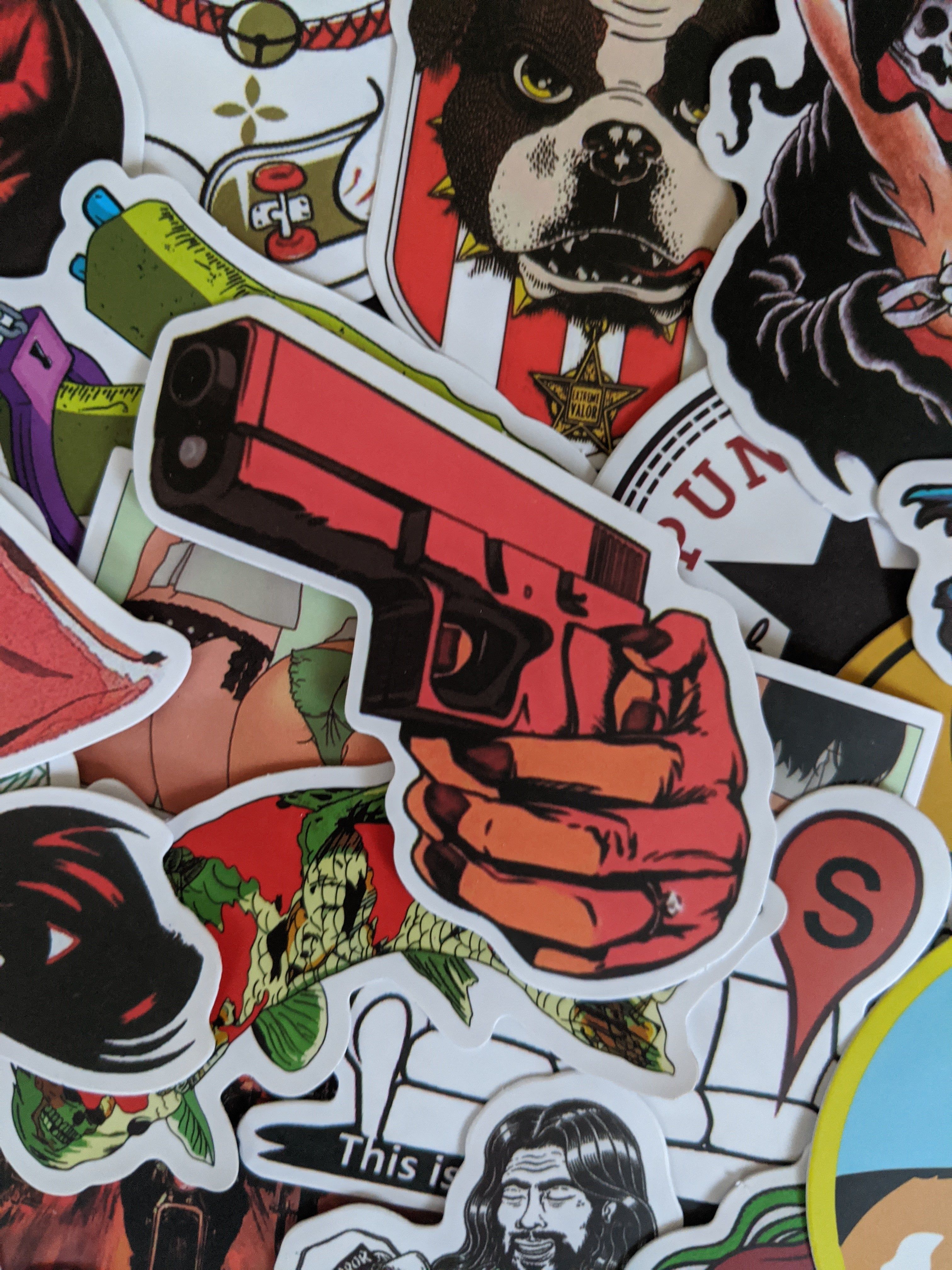 This one is for those BIG projects. 500 random stickers perfect for sticker bombing toolboxes, car parts, garage walls, desks, and tables or whatever else you may come up with! We have limited quantities of these larger packs, so get them while there hot! *Stickers shown in photos are not guaranteed. Sticker Printer, Sticker Bomb, New Sticker, Garage Walls, Love Stickers, Gaming Console, Big Project, Christmas Morning, Just Giving