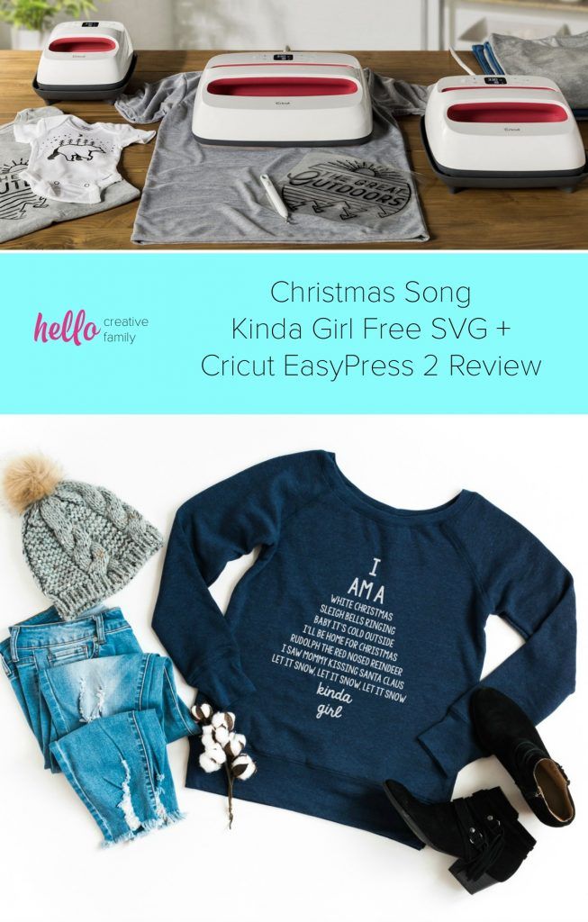 Download 16 Free Christmas SVG Files + Cricut EasyPress 2 Review ...