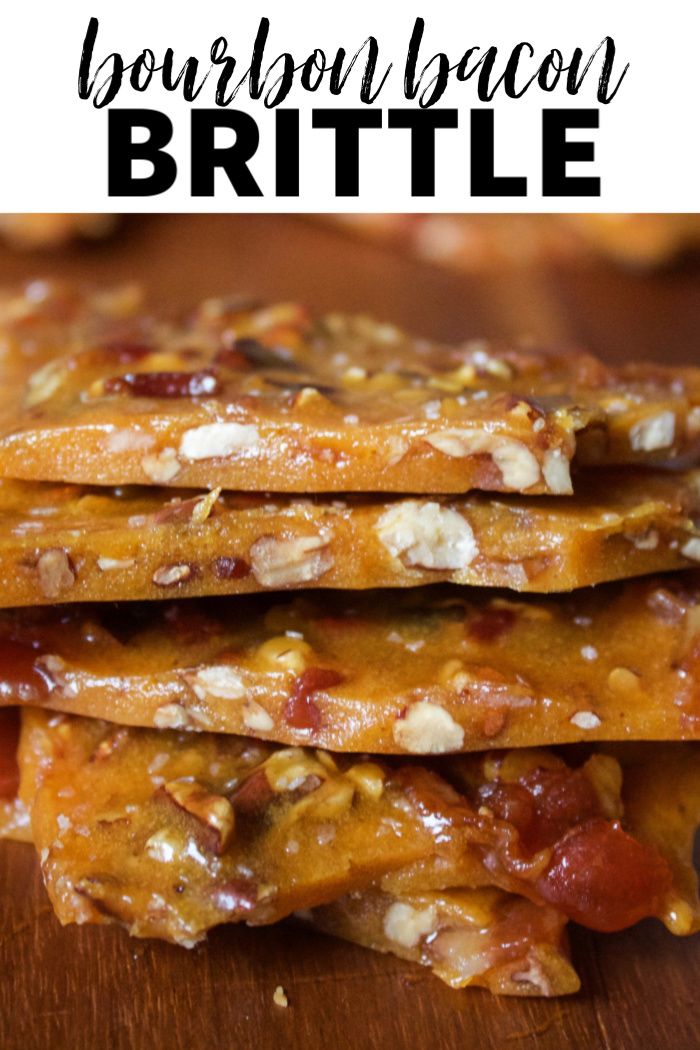 Bourbon Bacon Brittle