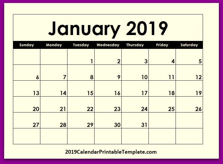 January 2019 Calendar South Africa https://www.2019calendarprintabletemplate.com/2019