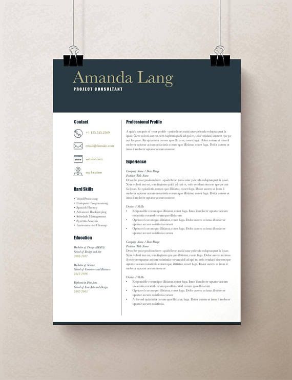 modern resume template professional resume template word modern academic resume template