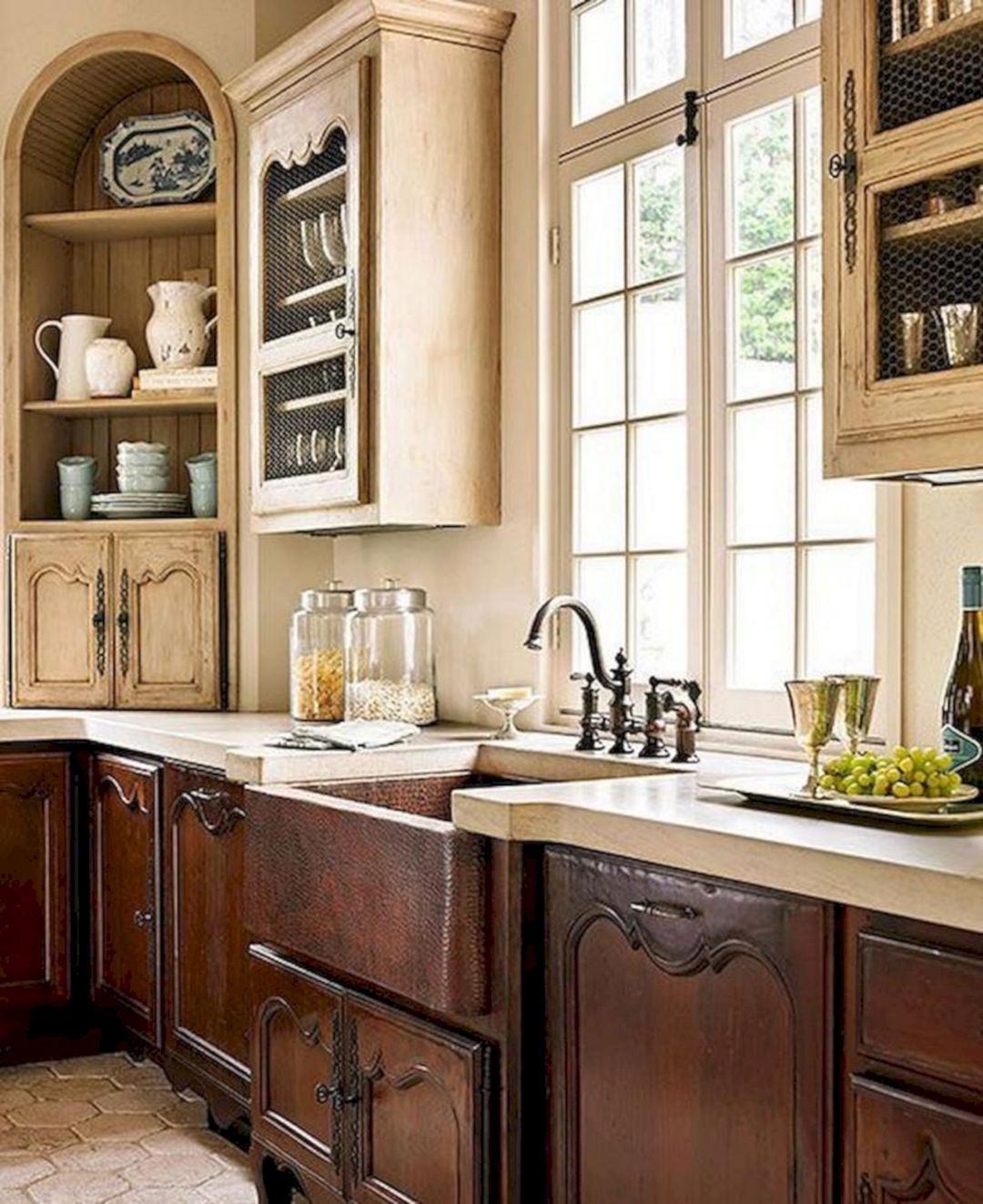 12+ Beautiful Simple French Country Kitchen Ideas For Small Space #frenchcountrykitchens
