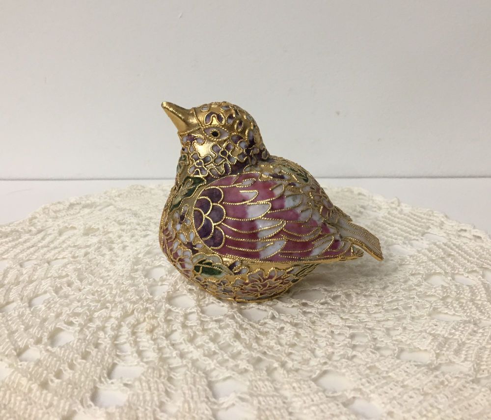metal bird figurine home decor accent set of 3